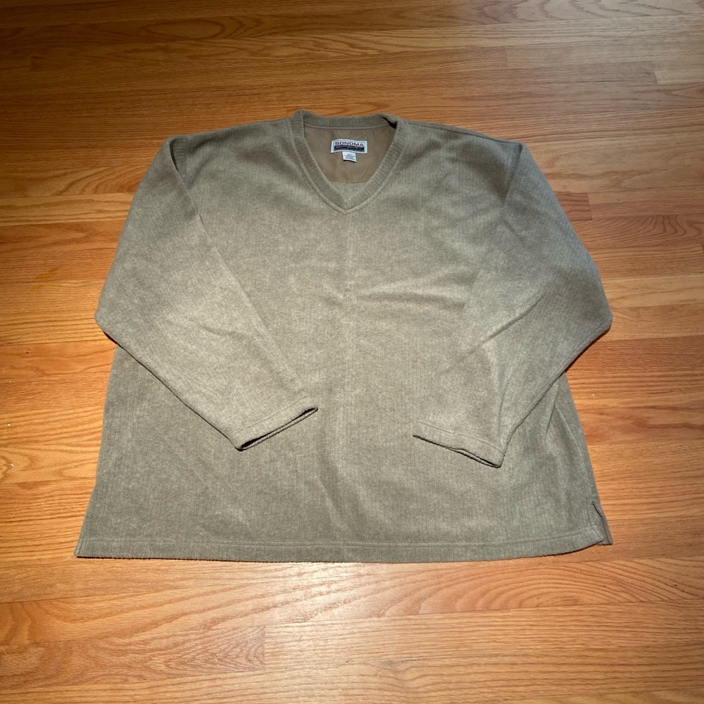 Men’s Sonoma Fleece Sweater Size XXL EUC